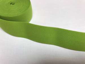 Blød elastik - velegnet til undertøj 4 cm, limegrøn